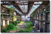 MN Collections - Schilderij - Urbex Photography. - Multicolor - 120 X 80 Cm