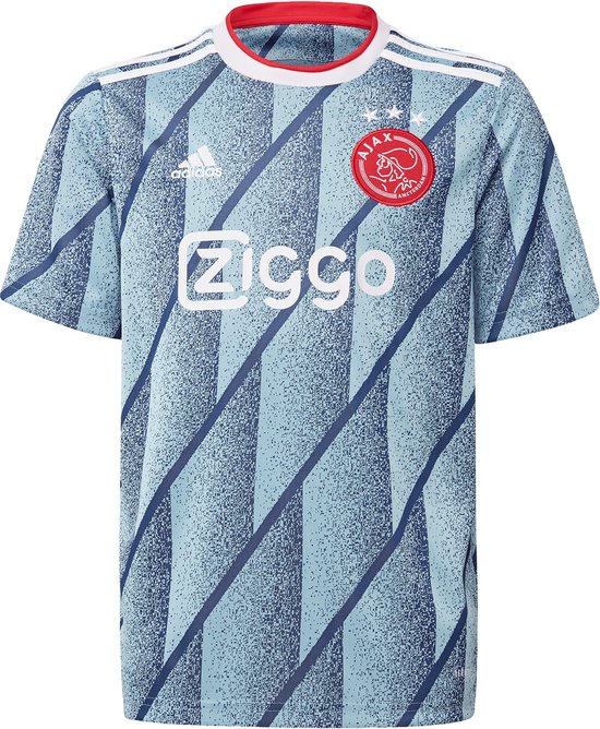 adidas Ajax Uitshirt 2020-2021 Kinderen - IJsblauw - Maat 152 | bol.com