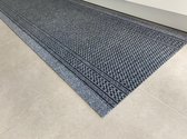 JYG Vloerkleed Racing - Keukenloper - Keukenmat - Anti Slip - 66x700 cm - Grijs