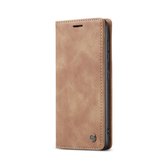 Caseme - Samsung Galaxy S20 Ultra Hoesje - Wallet Case Cabello Bruin