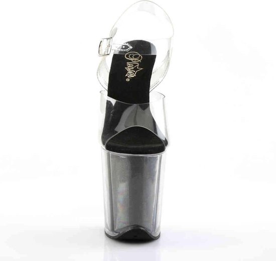 Sandale Pleaser avec bride à la cheville -35 Chaussures- FLAMINGO-808G US 5 Noir