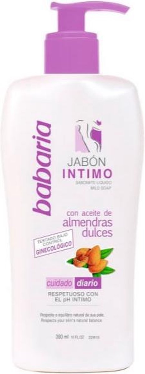 Babaria Intimate Hygiene Soap Almond Oil 300ml