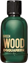 Bol.com Dsquared2 Green Wood pour Homme - Eau de toilette 100 ml - Herenparfum aanbieding