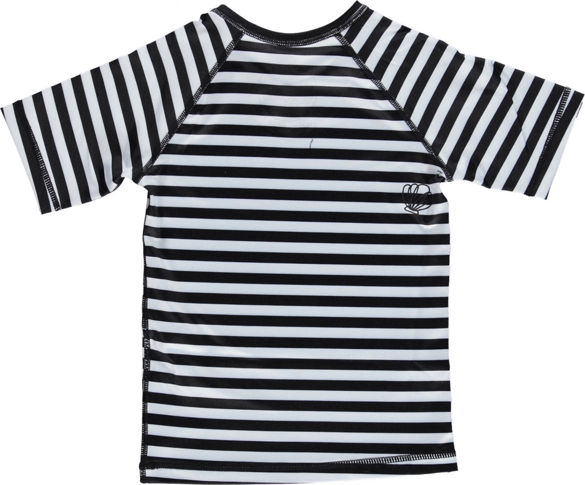 Beach & Bandits UV zwemshirt Kinderen Stripe Tee - Zwart/Wit — afbeelding 3