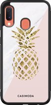 Samsung A20e hoesje - Ananas | Samsung Galaxy A20e case | Hardcase backcover zwart