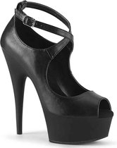 Pleaser Hoge hakken -36 Shoes- DELIGHT-653 US 6 Zwart