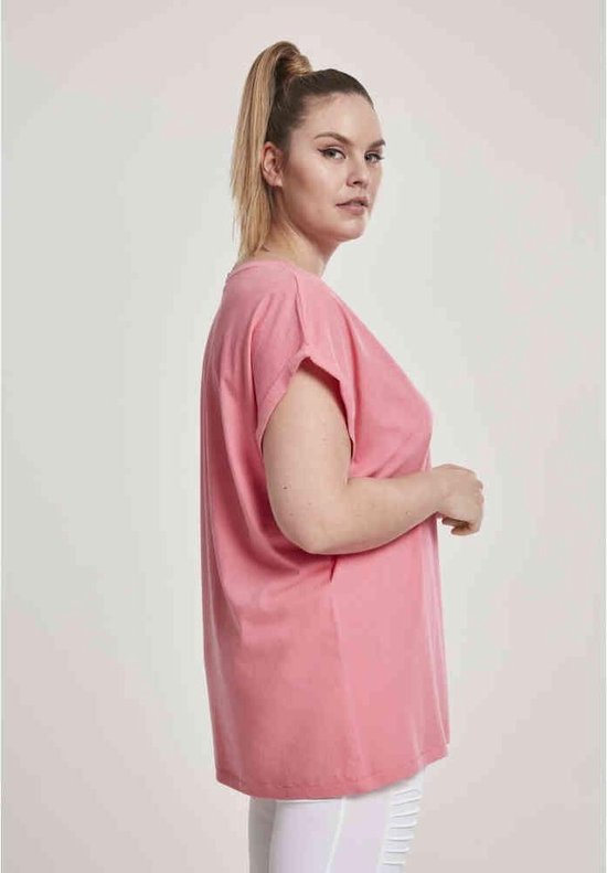 Tshirt Femme Urban Classics -3XL- Extended Pink