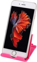 Universele Verstelbare Telefoon - Mobiel - Smartphone - iPhone - Tablet - iPad Bureau Houder Steun Standaard Roze