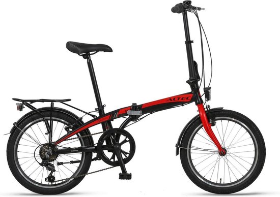 Altec Vouwfiets 20 inch 6 versnellingen Grijs Oranje | bol.com
