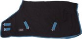 Epplejeck Zweetdeken  Zafra - Black-turquoise - 205 Cm