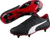 Puma Voetbalschoenen Classico Heren Leer Zwart/wit/rood Maat 47