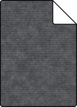 Proefstaal ESTAhome behang effen zwart - 148310 - 26,5 x 21 cm