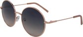 Az-eyewear Zonnebril Rond Cat. 3 Goud/grijs (5102-c)