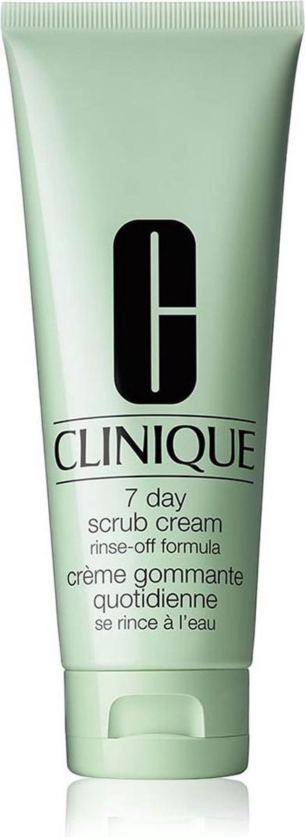 Vermaken tevredenheid Berucht Clinique 7 Day Scrub Cream Rinse-Off Formula Gezichtsreiniger - 100 ml |  bol.com