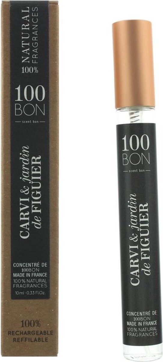100 Bon Carvi Jardin De Figuier Concentra(c) Refillable Eau De Parfum 10ml