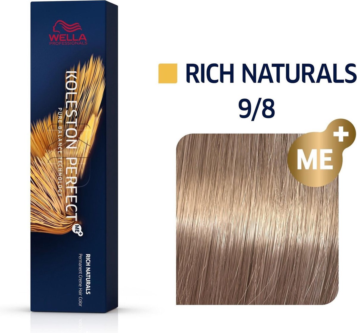 Wella Professionals Koleston Perfect Me+ - Haarverf - 9/8 Rich Naturals - 60ml