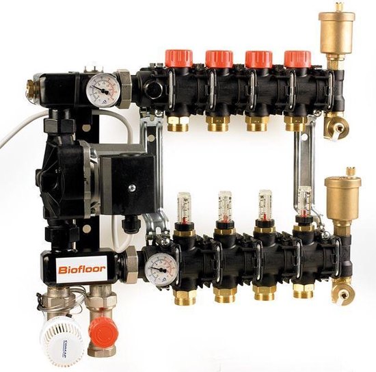 Comap kit collecteur Polyamide 9200 2 circuits A/PO Biofloor pour chauffage  par le sol | bol.com