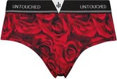 Untouched - Hipster Dames - Opvallende Fotoprint: Roses - Maat: S