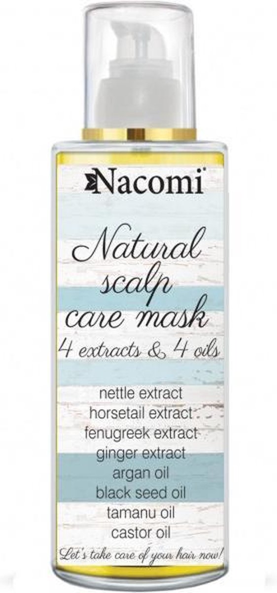 Nacomi Natural Scalp Care Mask - 4 Extracts & 4 Oils 50ml.
