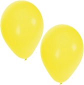 50x ballons d'anniversaire jaunes - 27 cm - ballon jaune pour hélium ou air - Articles de fête / décoration