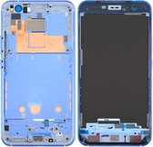 voor HTC U11 Front Behuizing LCD Frame Bezel Plate (Blauw)