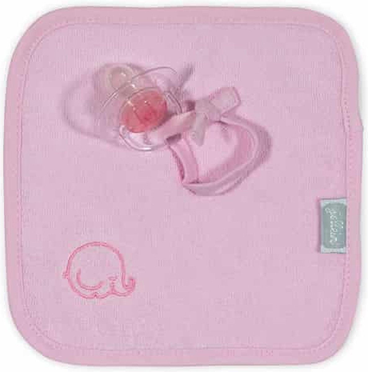 Goedkoopste Jollein Speendoekje 20x20cm - Lichtroze