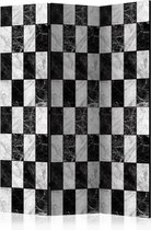 Kamerscherm - Scheidingswand - Vouwscherm - Checker [Room Dividers] 135x172 - Artgeist Vouwscherm