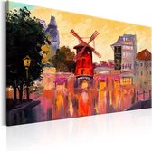 Schilderijen Op Canvas - Schilderij - Urban Mill 120x80 - Artgeist Schilderij