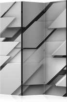 Kamerscherm - Scheidingswand - Vouwscherm - The Edge of Gray [Room Dividers] 135x172 - Artgeist Vouwscherm