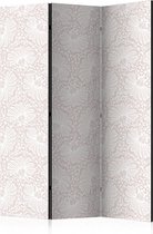 Kamerscherm - Scheidingswand - Vouwscherm - Knitted Ornaments [Room Dividers] 135x172 - Artgeist Vouwscherm