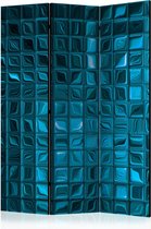 Kamerscherm - Scheidingswand - Vouwscherm - Azure Mosaic [Room Dividers] 135x172 - Artgeist Vouwscherm
