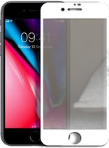 Iphone 7 / 8 - Full Cover - Screenprotector - Wit - Inclusief 1 extra screenprotector