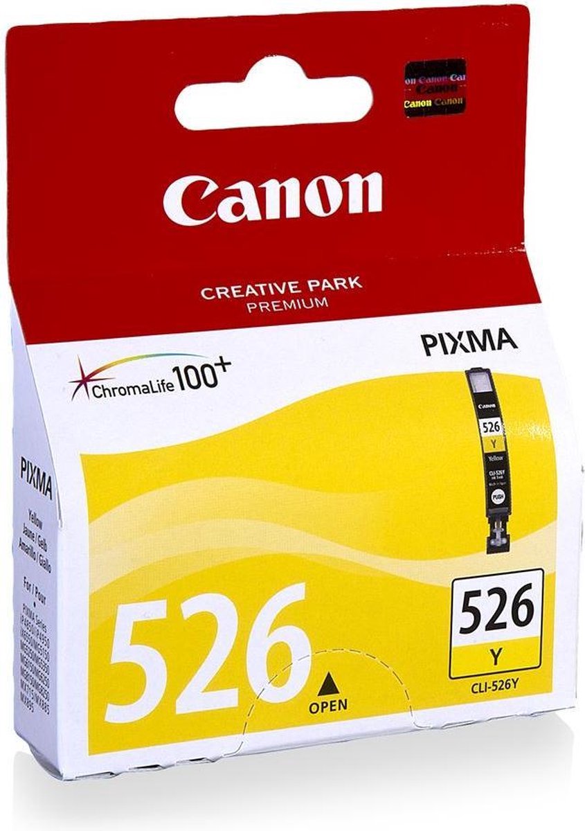 Canon CLI-526 - Inktcartridge / Geel