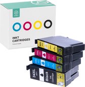 Sinji Inktcartridge voor Epson T34 (T3475) - Zwart & Kleur - Multipack -  Hoge capaciteit