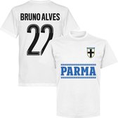 Parma Bruno Alves 22 Team T-Shirt - Wit - XS