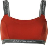 Emporio Armani dames bralette - paprika rood