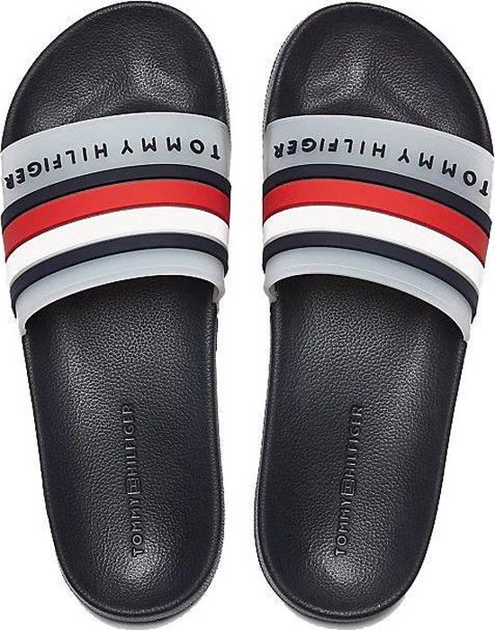 Schoenen zomer heren Tommy Hilfiger slippers | KLEDING.nl