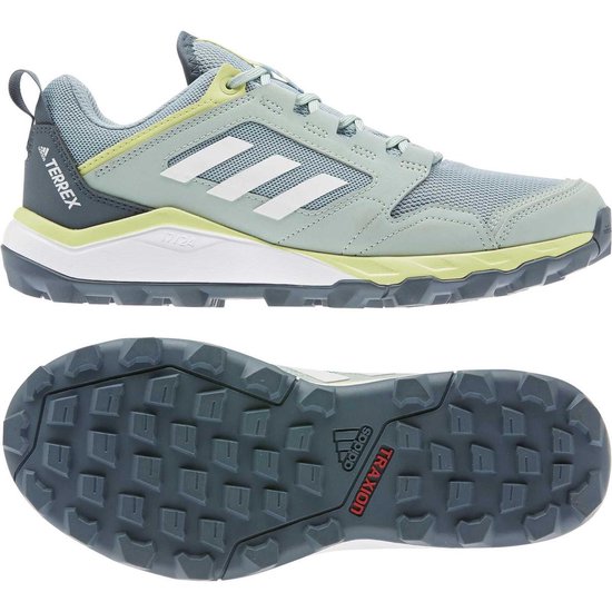 Adidas Terrex Agravic TR - dames synthetische lage wandelschoenen - Lichtblauw Adidas Terrex Agravic TR - dames synthetische lage wandelschoenen - Lichtblauw