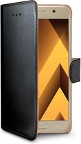 Celly - Samsung Galaxy A5 - 2017 Wally Bookcase Black - Openklap Hoesje Samsung Galaxy A5 - Samsung Case Black