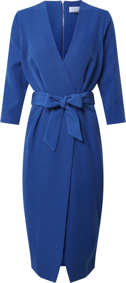 Closet London jurk Royal Blue/koningsblauw-12 (40) | bol
