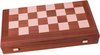 Afbeelding van het spelletje Mahonie combo Schaken - Dammen - Backgammon set - 30x17 cm  Top Kwaliteit