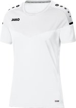 Jako Champ 2.0 T-Shirt Dames Wit Maat 38