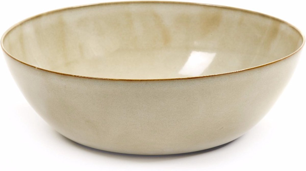 Serax Anita Le Grelle Salad bowl - D27x8,8 cm - Misty grey