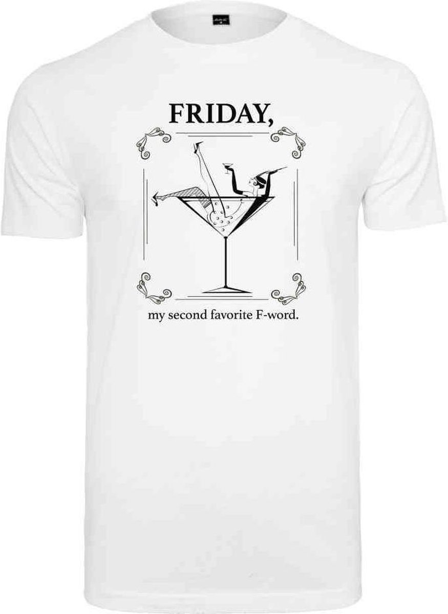 Mister Tee F-Word Dames T-shirt S Wit