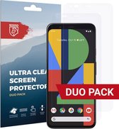 Rosso Google Pixel 4 Ultra Clear Screen Protector Duo Pack