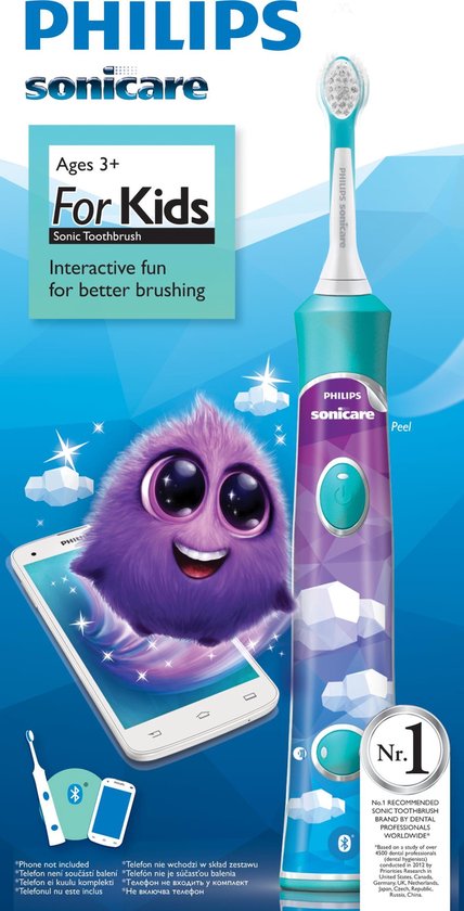 Philips Sonicare for kids HX6321/03 – Elektrische Tandenborstel 3 – 7 jaar
