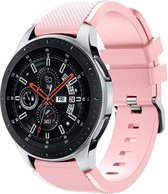 Geschikt voor Samsung Galaxy Watch silicone band - roze - 41mm / 42mm