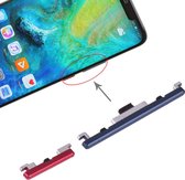 Let op type!! Aan/uit-knop en volume knop voor Huawei mate 20 Pro (blauw)