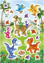 Herma Stickers Dino Baby's Junior 12 X 8,4 Cm Folie 16 Stuks