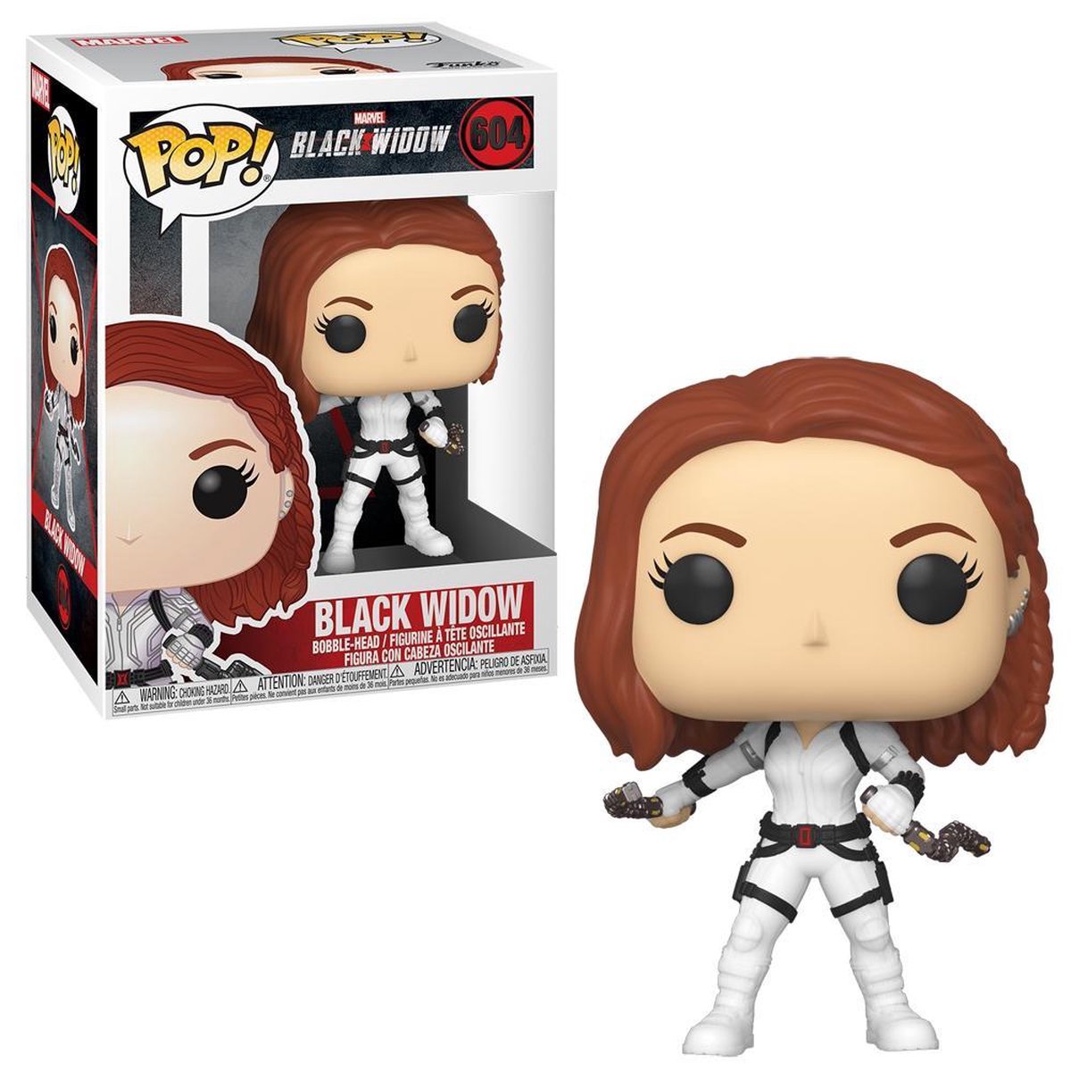 Pop! Marvel: Black Widow - Black Widow in witte outfit